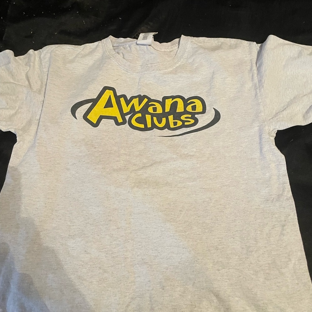 Church's Kids Gray T-Shirt with Yellow and Black Logo